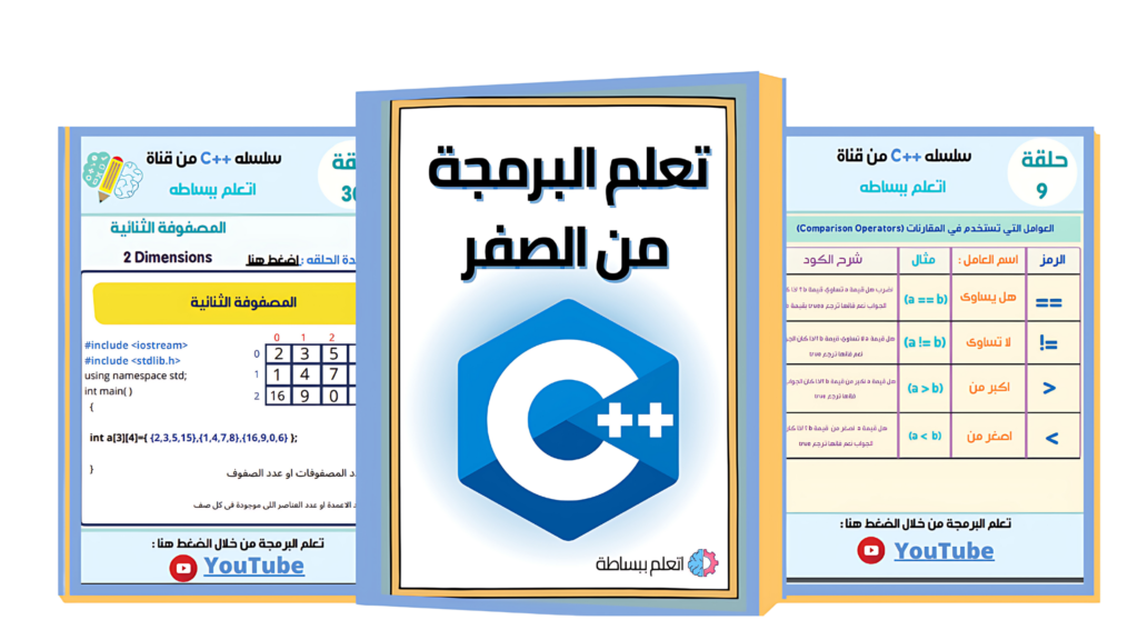 كتاب لغة C++ - اتعلم ببساطة