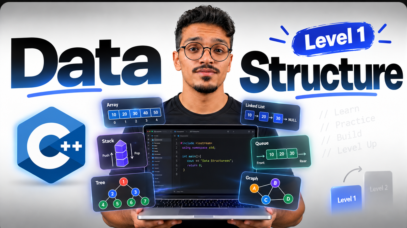 هياكل البيانات المستوي الاول | Data Structure